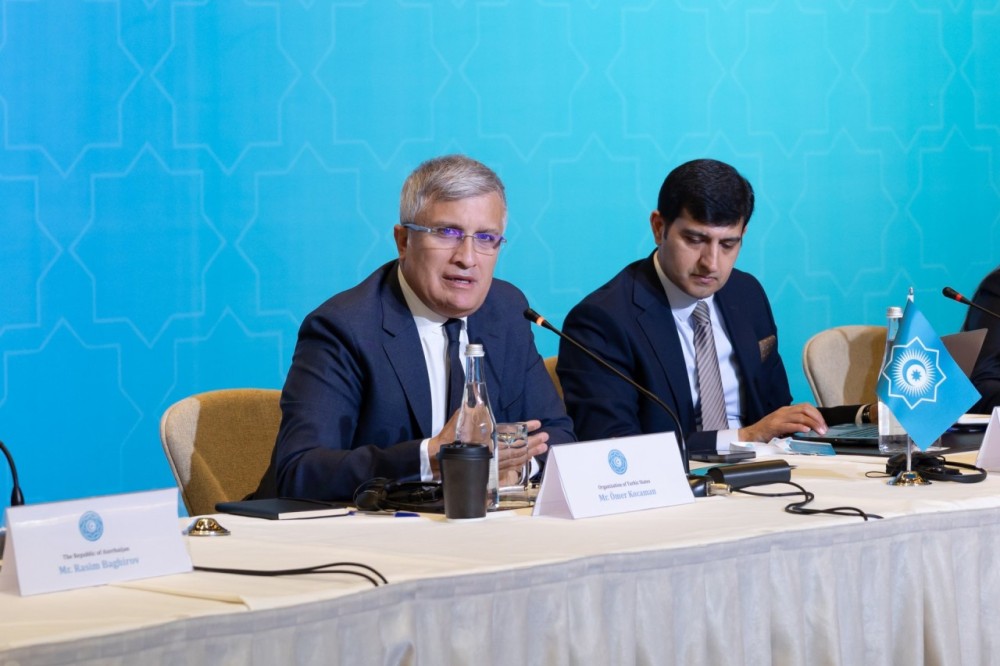 Türk Dövlətləri Təşkilatının Media və informasiya üzrə işçi qrupunun12-ci iclası oldu - FOTOLAR