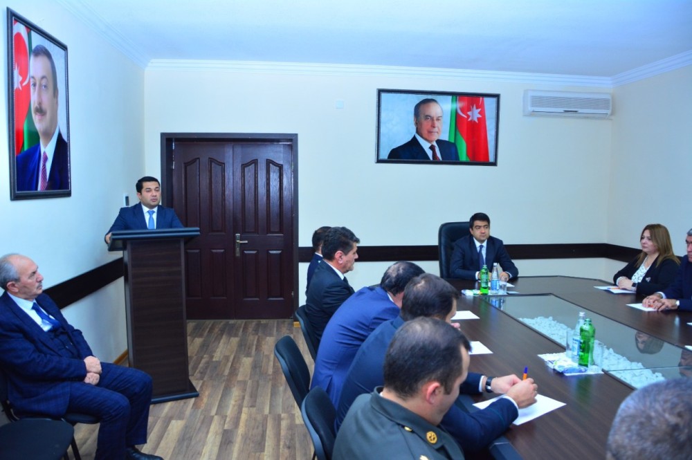 Ulu Öndərin əziz xatirəsi Ağstafada ehtiramla yad olunub- FOTOLAR