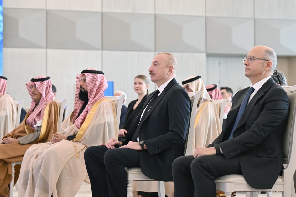 Prezident açılışda çıxış etdi -Tam mətn (FOTOLAR/YENİLƏNİB)