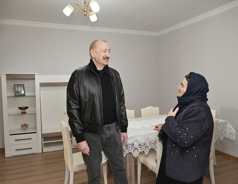 İlham Əliyev Ağdərədə -FOTOLAR (YENİLƏNİB)